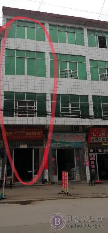 仙桃郭河正街自建房门面房4层总共200平方35万出售!!